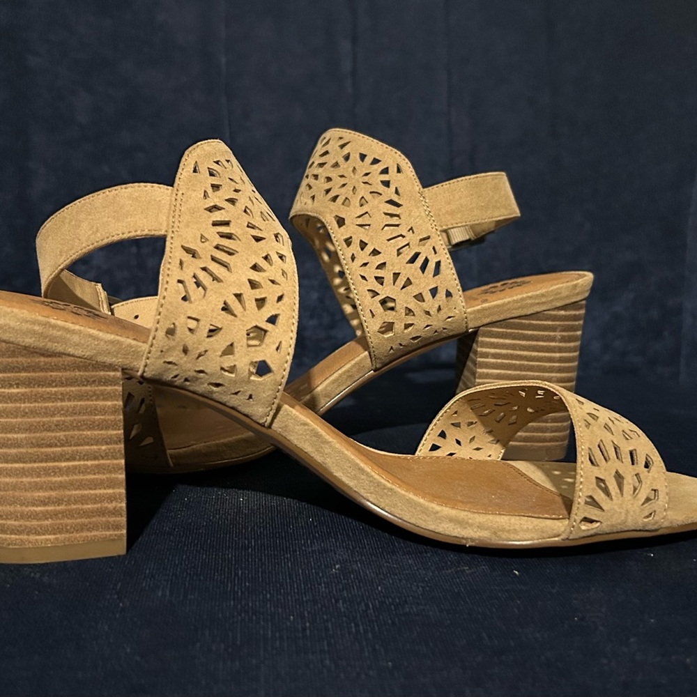 Tan Yellowbox heel sandals